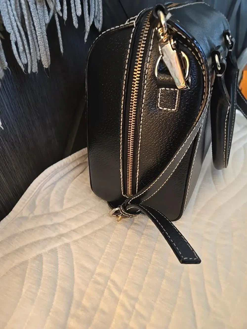 Kate Spade New York Leather Satchel Crossbody - Gently Used
